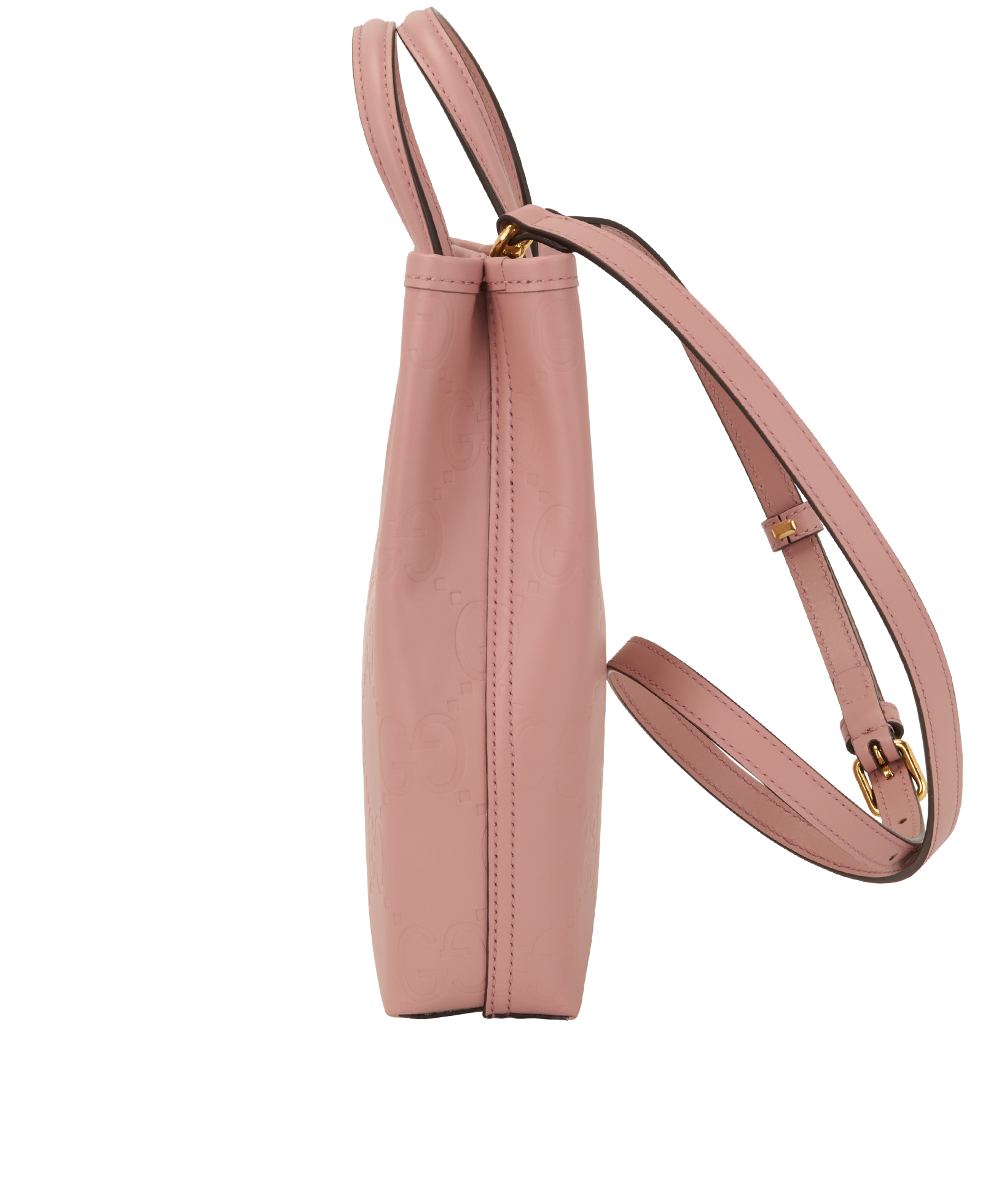 Super Mini Tote, &pound;450, Handbags, Pink, Leather, Bottom view
